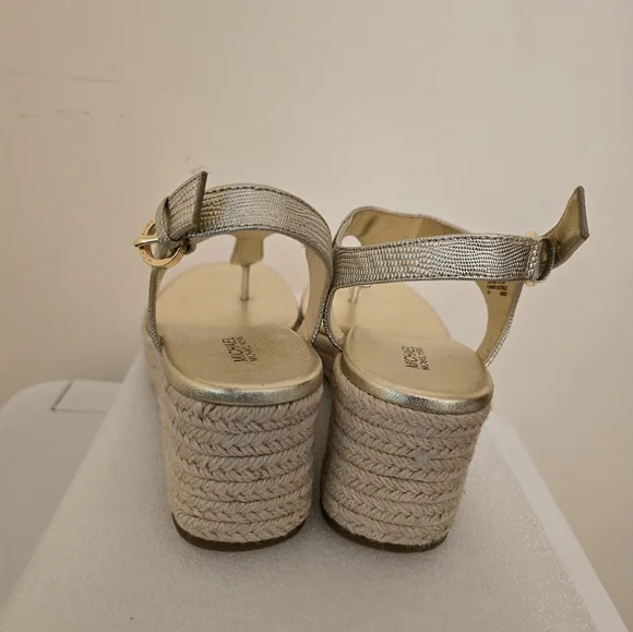 MICHAEL Michael Kors Gold Sandals - Picture 2 of 10